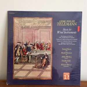Georg Philipp Telemann Music for Wind Instruments Vinyl